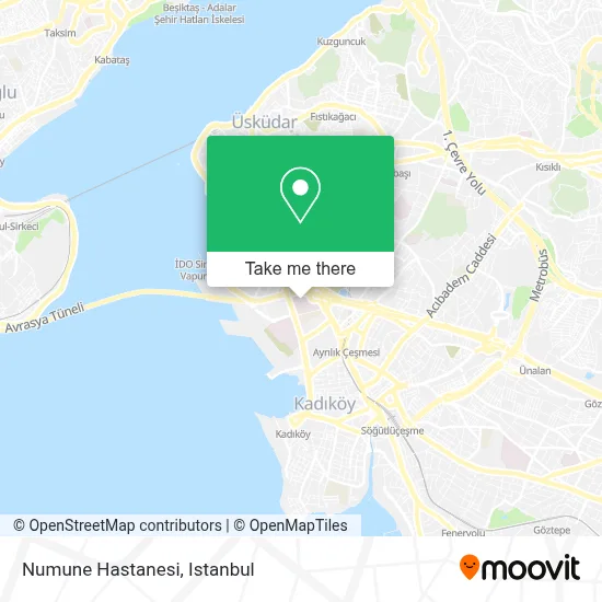 Numune Hastanesi map