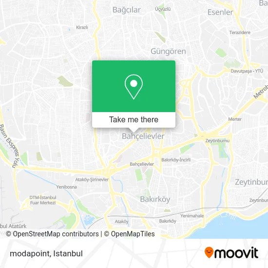 modapoint map