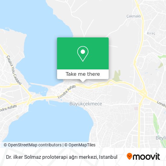 Dr. ilker Solmaz proloterapi ağrı merkezi map