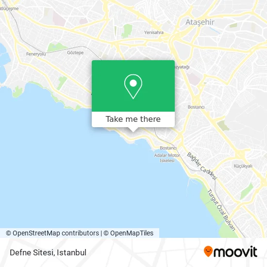 Defne Sitesi map