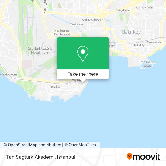 Tan Sagturk Akademi map