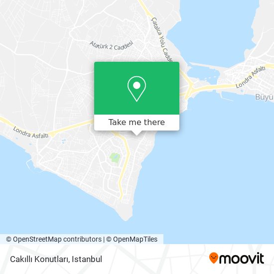 Cakıllı Konutları map