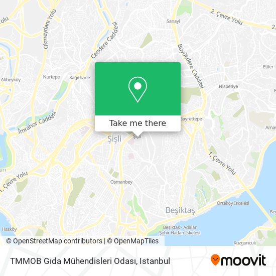 TMMOB Gıda Mühendisleri Odası map