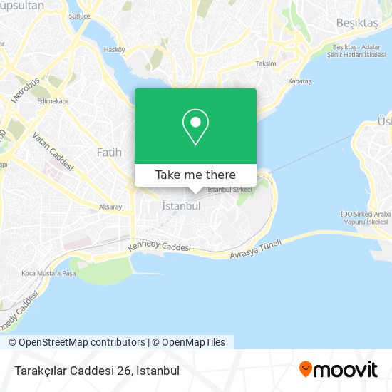 Tarakçılar Caddesi 26 map