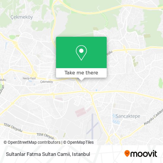 Sultanlar Fatma Sultan Camii map