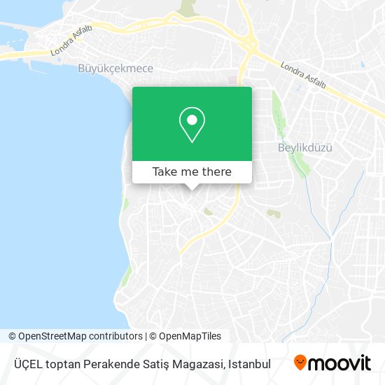 ÜÇEL toptan Perakende Satiş Magazasi map