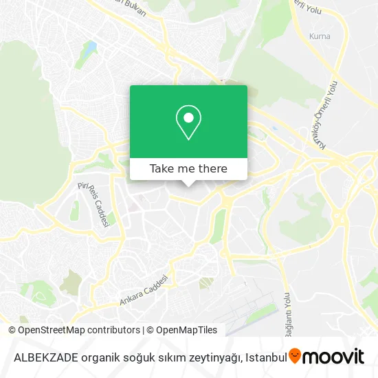ALBEKZADE organik soğuk sıkım zeytinyağı map