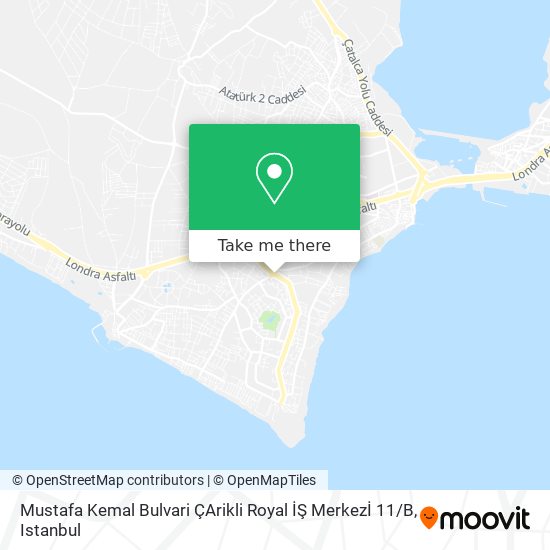 Mustafa Kemal Bulvari ÇArikli Royal İŞ Merkezİ 11 / B map