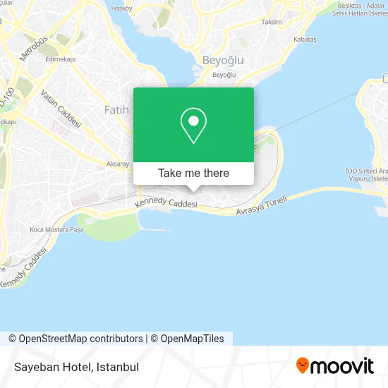 Sayeban Hotel map