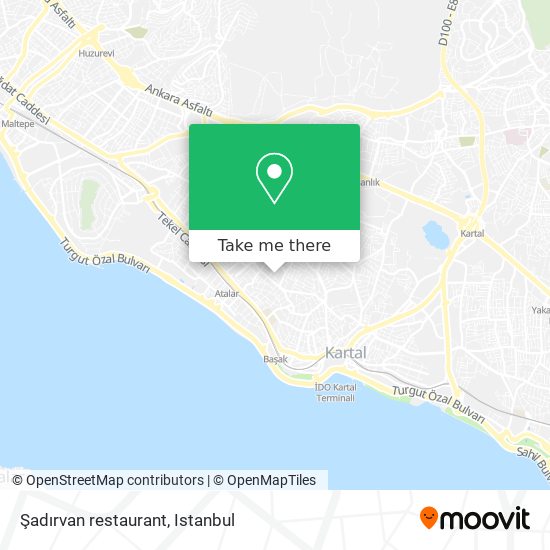 Şadırvan restaurant map