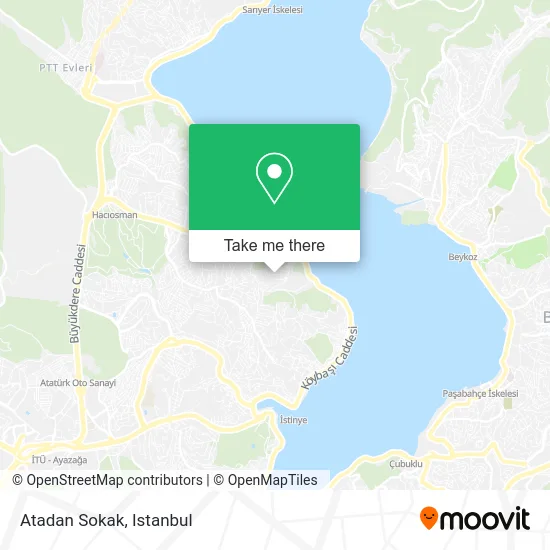 Atadan Sokak map