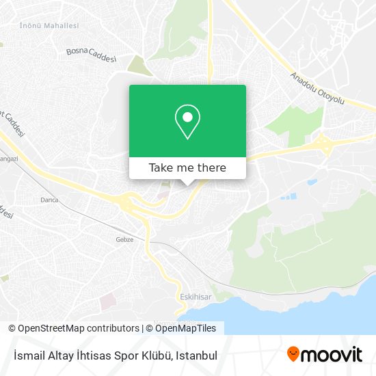 İsmail Altay İhtisas Spor Klübü map