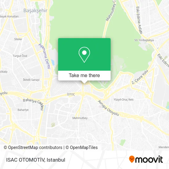 ISAC OTOMOTİV map