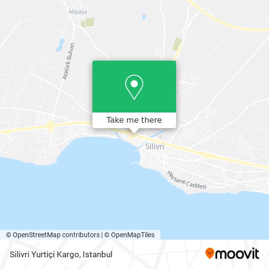Silivri Yurtiçi Kargo map