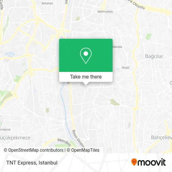 TNT Express map