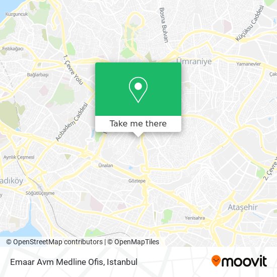 Emaar Avm Medline Ofis map