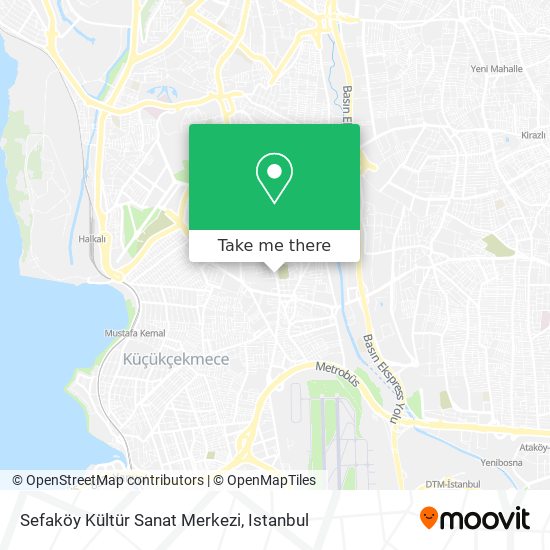 Sefaköy Kültür Sanat Merkezi map