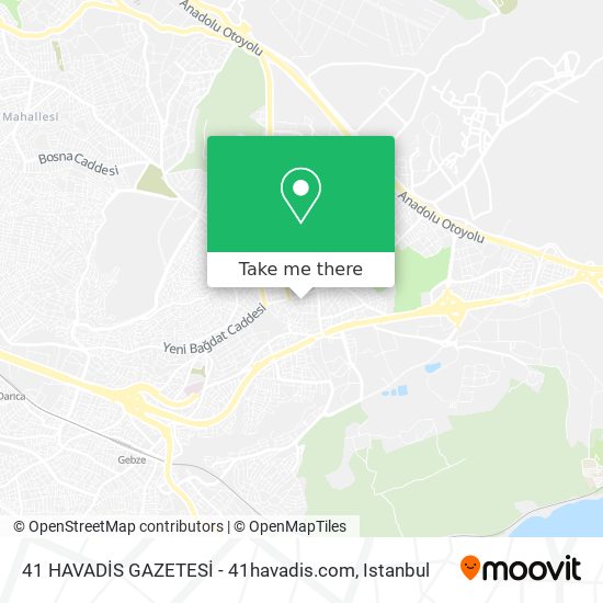 41 HAVADİS GAZETESİ - 41havadis.com map