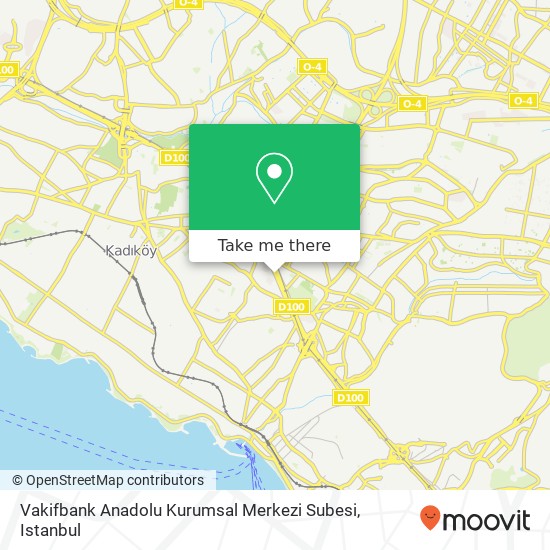 Vakifbank Anadolu Kurumsal Merkezi Subesi map