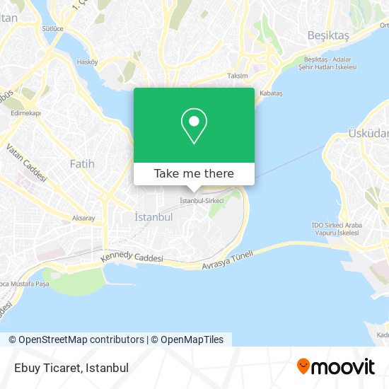 Ebuy Ticaret map