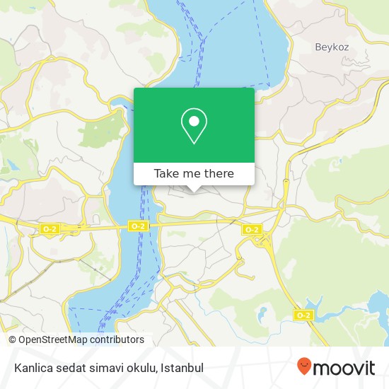 Kanlica sedat simavi okulu map