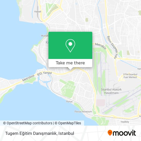 Tugem Eğitim Danışmanlık map