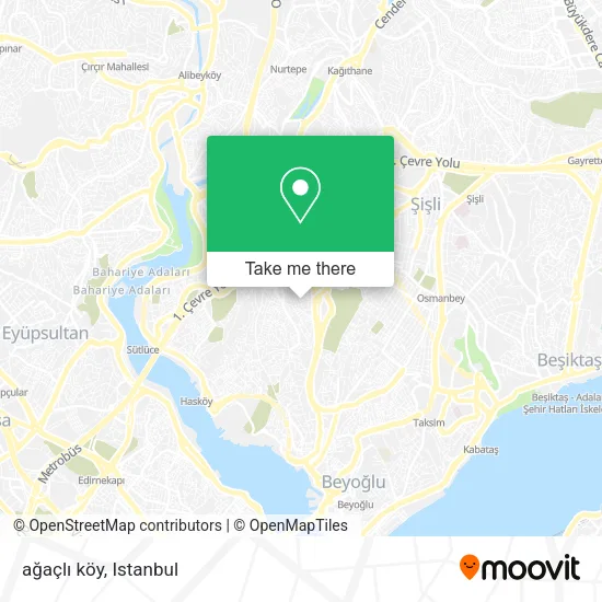 ağaçlı köy map
