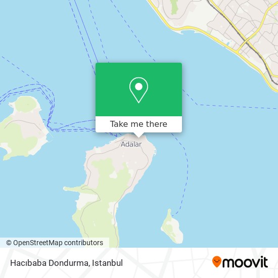 Hacıbaba Dondurma map
