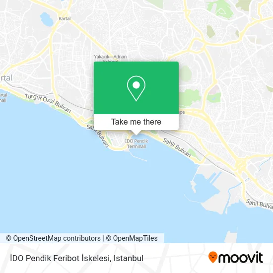 İDO Pendik Feribot İskelesi map