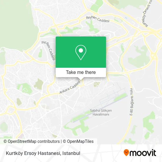 Kurtköy Ersoy Hastanesi map