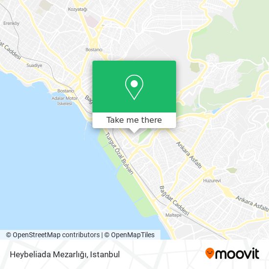 Heybeliada Mezarlığı map