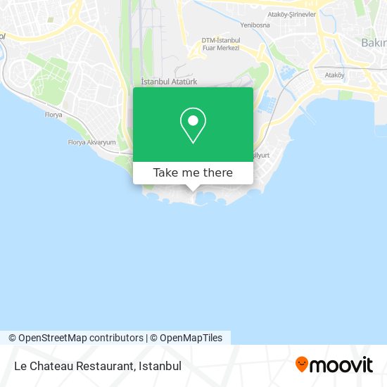 Le Chateau Restaurant map