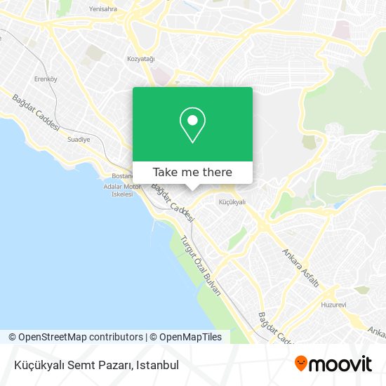 Küçükyalı Semt Pazarı map