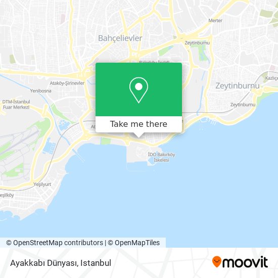 Ayakkabı Dünyası map