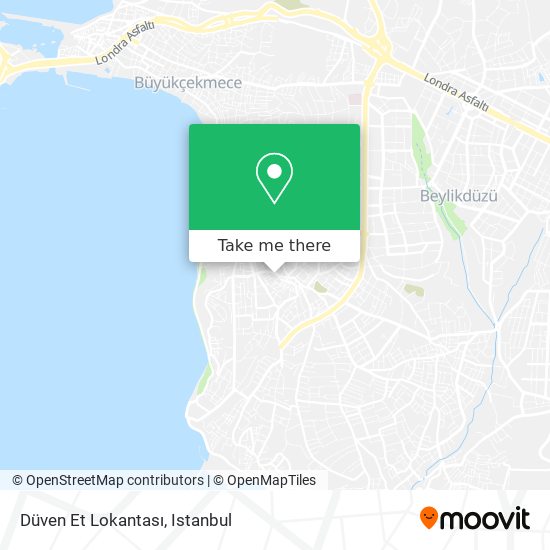 Düven Et Lokantası map