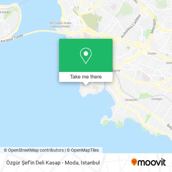 Özgür Şef'in Deli Kasap - Moda map