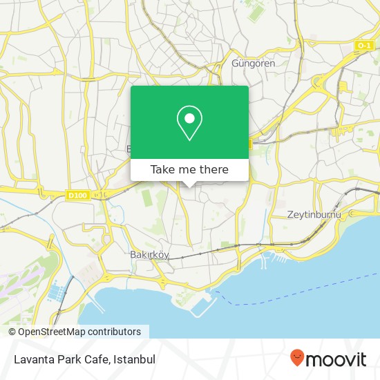 Lavanta Park Cafe map