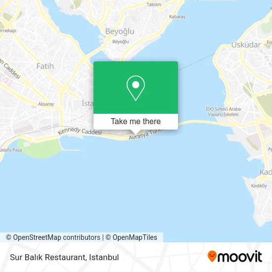 Sur Balık Restaurant map