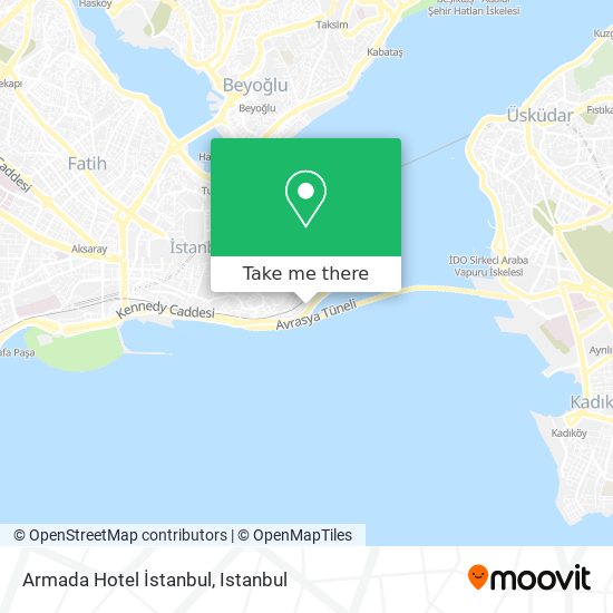 Armada Hotel İstanbul map