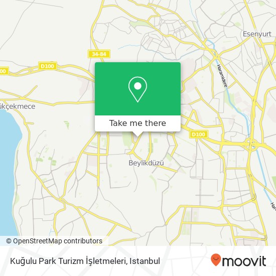 Kuğulu Park Turizm İşletmeleri map