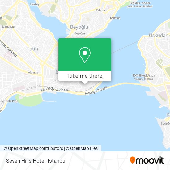 Seven Hills Hotel map