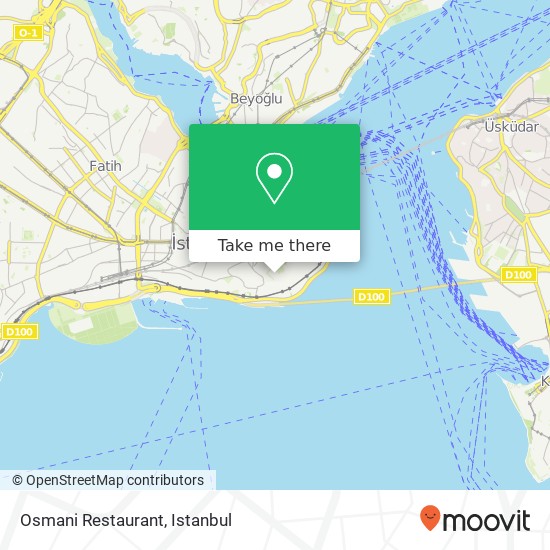 Osmani Restaurant map