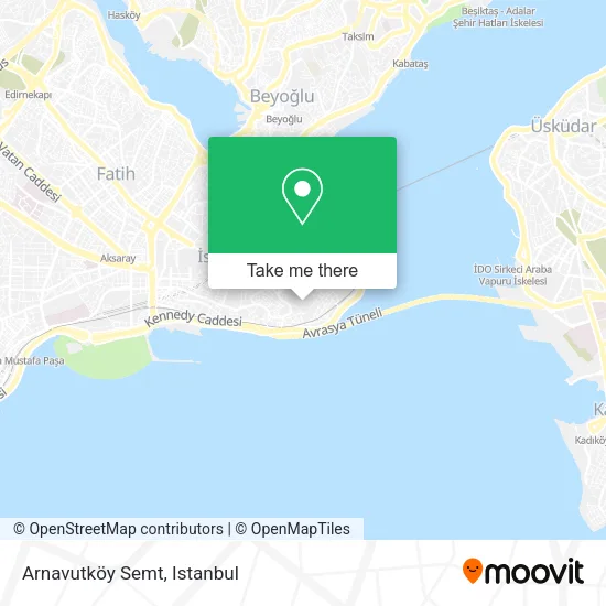 Arnavutköy Semt map