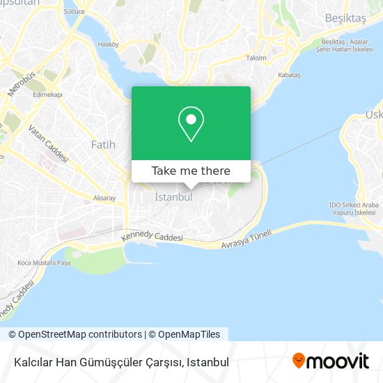 Kalcılar Han Gümüşçüler Çarşısı map