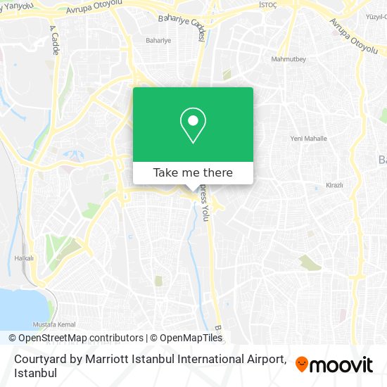 Courtyard by Marriott Istanbul International Airport map