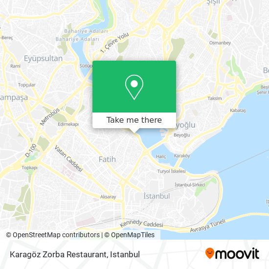 Karagöz Zorba Restaurant map