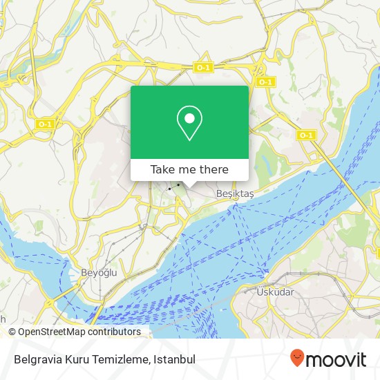 Belgravia Kuru Temizleme map