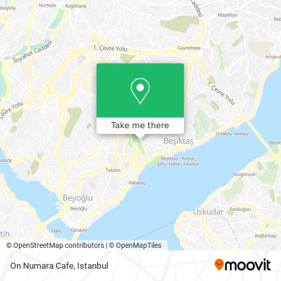 On Numara Cafe map