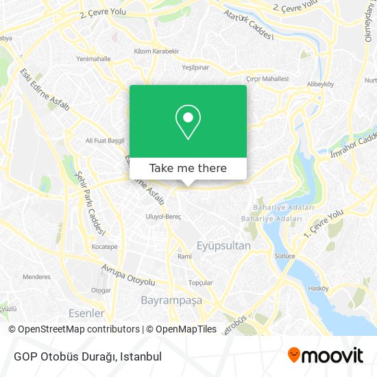 GOP Otobüs Durağı map