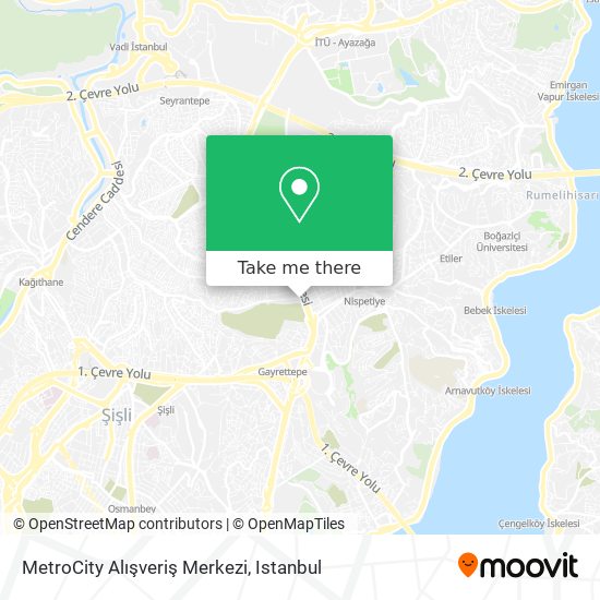 MetroCity Alışveriş Merkezi map